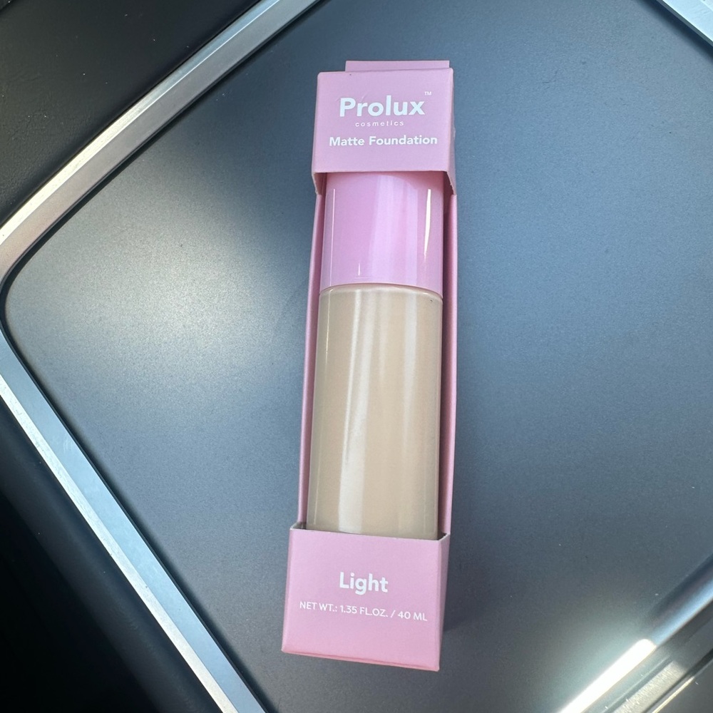 Matte Foundation Prolux cosmetics- Light